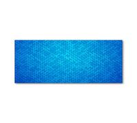 Tulup Crédence de cuisine 125x50cm Dosseret en verre Fond de hotte Verre de sécurité trempé Splashback Guard - Art: moderne et classique - Bleu - Résumé Historique