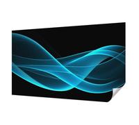 Tulup Papier Peint Adhésif 416x254 cm Panoramique Pose Murale Résistante aux Taches Décoration Intérieure pour Chambre à Coucher et Salon Haute Qualité - Des vagues qui attirent le regard