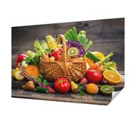 Tulup Papier Peint Auto-Adhésif 104x70 cm pour Chambre à Coucher et Salon Décoration Intérieure Pose Murale Moderne Haute Qualité Résistante aux Taches - Richesse fruitée