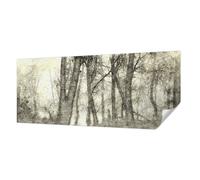Tulup Papier Peint Autocollant Mur 250x104 cm Décoration Intérieure pour Chambre à Coucher et Salon Panoramique Haute Qualité Résistante aux Taches Pose Murale - Mélancolie de la forêt