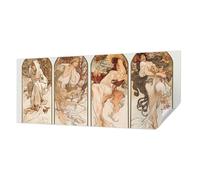 Tulup Papier Peint Autocollant Mur 250x104 cm Décoration Intérieure pour Chambre à Coucher et Salon Panoramique Haute Qualité Résistante aux Taches Pose Murale - pores des femmes