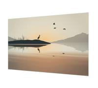 Tulup Papier Peint Décoratif 104x70 cm Colle Incluse Pose Murale Impression de Haute Qualité pour Chambre à Coucher et Salon Décoration Intérieure Facile à Nettoyer - Silence du matin