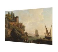 Tulup Papier Peint Décoratif 104x70 cm Impression de Haute Qualité Facile à Nettoyer Décoration Intérieure Colle Incluse Pose Murale pour Chambre à Coucher et Salon - Paysages marins