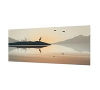 Tulup Papier Peint Décoratif 250x104 cm Colle Incluse Pose Murale Impression de Haute Qualité pour Chambre à Coucher et Salon Décoration Intérieure Facile à Nettoyer - Silence du matin