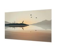 Tulup Papier Peint Décoratif 416x254 cm Colle Incluse Pose Murale Impression de Haute Qualité pour Chambre à Coucher et Salon Décoration Intérieure Facile à Nettoyer - Silence du matin