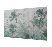Tulup Papier Peint Intissé 104x70 cm Colle Incluse Pose Murale Facile à Nettoyer Décoration Intérieure pour Chambre à Coucher et Salon Impression de Haute Qualité - oasis exotique