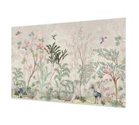 Tulup Papier Peint Intissé 104x70 cm Colle Incluse Pose Murale Impression de Haute Qualité pour Chambre à Coucher et Salon Décoration Intérieure Facile à Nettoyer - oasis tropicale