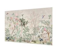 Tulup Papier Peint Intissé 152x104 cm Colle Incluse Pose Murale Impression de Haute Qualité pour Chambre à Coucher et Salon Décoration Intérieure Facile à Nettoyer - oasis tropicale