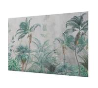 Tulup Papier Peint Intissé 208x146 cm Colle Incluse Pose Murale Facile à Nettoyer Décoration Intérieure pour Chambre à Coucher et Salon Impression de Haute Qualité - oasis exotique