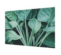 Tulup Papier Peint Intissé 208x146 cm Impression de Haute Qualité Facile à Nettoyer Pose Murale pour Chambre à Coucher et Salon Décoration Intérieure Colle Incluse - Nature verte