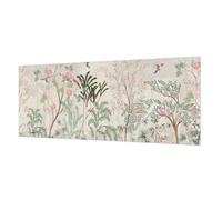Tulup Papier Peint Intissé 250x104 cm Colle Incluse Pose Murale Impression de Haute Qualité pour Chambre à Coucher et Salon Décoration Intérieure Facile à Nettoyer - oasis tropicale