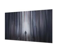 Tulup Papier Peint Intissé 416x254 cm Impression de Haute Qualité Facile à Nettoyer Pose Murale pour Chambre à Coucher et Salon Décoration Intérieure Colle Incluse - Le silence de la forêt