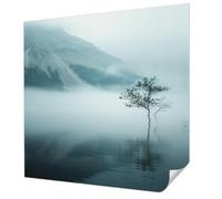 Tulup Papier Peint Photo Autocollant 250x250 cm pour Chambre à Coucher et Salon Décoration Intérieure Pose Murale Panoramique Haute Qualité Résistante aux Taches - Mysticisme de la nature