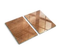 Tulup Planche À Découper - 60x52cm - Protection Plaque Induction Cuisson Tapis de Découpe Verre Trempé - Orchidée Et Coeur ASIN: B08L7TFR68 | site: fr
