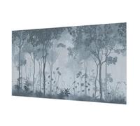 Tulup Tapisserie Intissée 416x254 cm Impression de Haute Qualité Facile à Nettoyer Décoration Intérieure Colle Incluse Pose Murale pour Chambre à Coucher et Salon - Mysticisme de la forêt