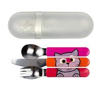 Lot de 3 couverts avec étui bluebell tum