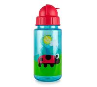 TUM TUM Gourde Enfants, Gourde Enfants avec Paille Tritan, 400 ml, sans BPA - Insectes