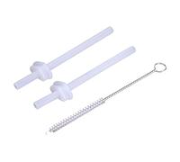 TUM TUM Pailles en silicone et brosses set pour TUM TUM Tasse Apprentissage Bébé 3-en-1