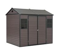 Tumba maison à outils en plastique 2,4 x 1,9 m Store Boss anthracite