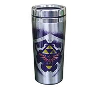 Tumbler Métal Legend of Zelda - Officiel, Mug de Voyage en Acier Inoxydable Double Paroi pour Boissons Chaudes & Froides, Cadeau pour Gamers Zelda 450ml (16 fl oz)