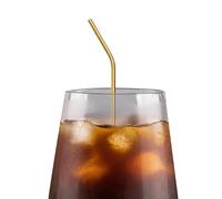 Tumbler réutilisable en acier inoxydable pour smoothies, milkshakes, drinks Essential Eco Friendly Beverage Acces 20 oz Diamètre 6 mm