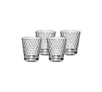 WMF - Set de 4 verres Tumbler motif nid d'abeilles, passe au lave-vaisselle G