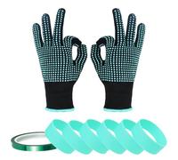 Tumbler Sublimation bands- 6-Piece Heat Resistant Wraps, Ghosting Reduction bands| Cup Water Bottle Paper Holder, Travel Mug Craft Wrap, Jar Art Project Bands, Home Craft Silicone bandsSublimation