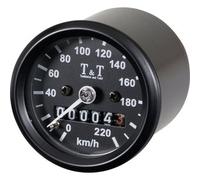 Tumbleton and Twist Compteur Mécanique -220 KM/H, valeur K 1,4, M12