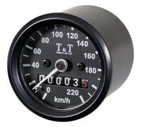 Tumbleton and Twist Compteur Mécanique -220 KM/H, valeur K 1,4, M12