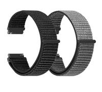 TumCez 18 mm/19 mm/20 mm/22 mm/24 mm Bracelet pour Homme Femme, Réglable à Déclipsage Rapide, Bracelets de Montre en Nylon pour Samsung/Garmin/Fossil/Amazfit/Huawei, 24mm, Nylon