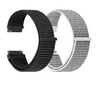 TumCez 18 mm/19 mm/20 mm/22 mm/24 mm Bracelet pour Homme Femme, Réglable à Déclipsage Rapide Bracelets en Nylon pour Montre Samsung/Garmin/Fossil/Amazfit/Huawei, 24mm, Nylon