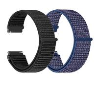 TumCez 18 mm/19 mm/20 mm/22 mm/24 mm Bracelet pour Homme Femme, Réglable à Déclipsage Rapide Bracelets de Montre en Nylon pour Samsung/Garmin/Fossil/Amazfit/Huawei, 24mm, Nylon