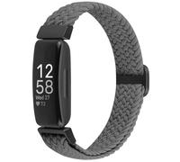 TumCez Bracelet compatible avec Fitbit Inspire 3/Inspire 2/Inspire/Inspire HR/Fitbit Ace 3/Ace 2 Bracelet pour femme homme enfant, Espace gris, 5,1'' - 9,8'' (130mm-250mm)