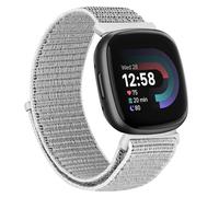 TumCez Bracelet en nylon compatible avec Fitbit Versa 4/Fitbit Versa 3/Fitbit Sense 2/Fitbit Sense Bracelet de rechange réglable pour femme homme, Coquillage marin, Décontracté