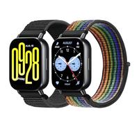 TumCez Bracelet en nylon de 22 mm compatible avec Xiaomi Redmi Watch 5 Active/Redmi Watch 5 Lite/Xiaomi Watch S3/Venu 3/Venu 2/Vivoactive 4/Bip 5/Balance/GTR 4 pour homme et femme