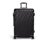 TUMI - Valise à 4 roues à cadre 19 degrés - Légère et très durable, design moderne, fermeture à double verrouillage - Valise rigide pour homme et femme, Noir texturé, Caisse d'emballage de voyage
