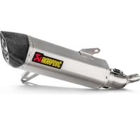 Akrapovic Line Stainless Steel X-max 250/300 17-20 Ref:s-y3so1-hrss-1 Not Homologated Slip On Muffler Noir,Argenté Not Homologated