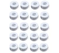 Tuminfar 10 Pièces 7.5M 24.6Ft 0.2X3mm Fil Chauffant Plat Nichrome pour éléments Chauffants
