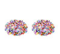 Tuminfar 1000 PièCes SéRies 10Mm Doux Rond Moelleux Pompons Boule Mixte Couleur DIY DéCoration Artisanat Fabrication et Fournitures de Passe-Temps