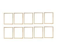 Tuminfar 10pièces 40X50 CM Cadre en Bois DIY Cadres Photo Art Adapté à La Décoration Intérieure Peinture Numérique Diamant
