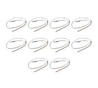 Tuminfar 10X Flexible Piezo Cable Sous La Selle Pick-Up pour Guitare Acoustique