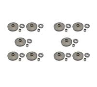 Tuminfar 10X Pignon de Jante 3/8-7T Scie à Chaîne avec Tronçonneuse Tambour D'Embrayage pour Remplacement de Pièces de Moteur de L'Essence 45Cc 52Cc 58Cc