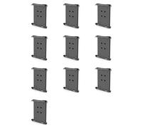 Tuminfar 10X Terminal de Données Tablette Clip Moto Extérieur Équitation Support GPS Adapté Aux Tablettes de 7 Pouces à 8 Pouces