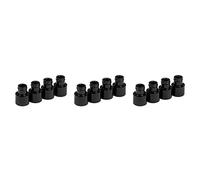 Tuminfar 12x Adaptateurs D'Injecteur de Carburant Chapeau Entretoises de Buse de Carburant Prolongateurs Accessoires de Capuchon Supérieur de Voiture pour B16 B18 D16Z D16Y