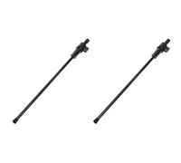 Tuminfar 2 Pqt Pique Solide de Violoncelle en Fibre de Noire Pieces de Violoncelle 3/4 & 4/4