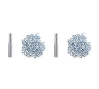 Tuminfar 200 Pièces Pointes pour Pneus Roue de Scooter Universelle Pneu Neige Pointes Goujons Pneus Anti-Dérapant Vis Goujon Garniture 4X9mm