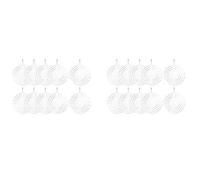 Tuminfar 20Pcs 3 Pouces Sublimation Wind Spinner Blanks 3D Wind Spinners Hanging Wind Spinners pour la Décoration de Jardin Intérieur Extérieur