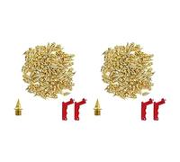Tuminfar 240 Pièces 1/4 Pouces Pointes de Piste pour Chaussures de Piste, Pointes de Remplacement pour Chaussures de Course Courtes de -Country avec Clé à Pointe