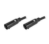 Tuminfar 2X 19 Le Kit D'Outils pour Aiguilles pour Le Détartreur A Aiguilles S'Adapte Au Marteau Burineur Enlève Le Kit de Détartrage pour Peinture et Rouille