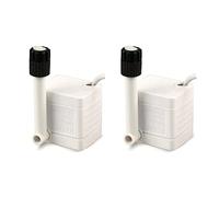 Tuminfar 2X 5V HJ-111 Pompe à Eau Réservoir de Poissons Pompe Submersible Ultra-Silencieux Ménage Multifonctionnel Bricolage Pompe de Filtre de Circulation